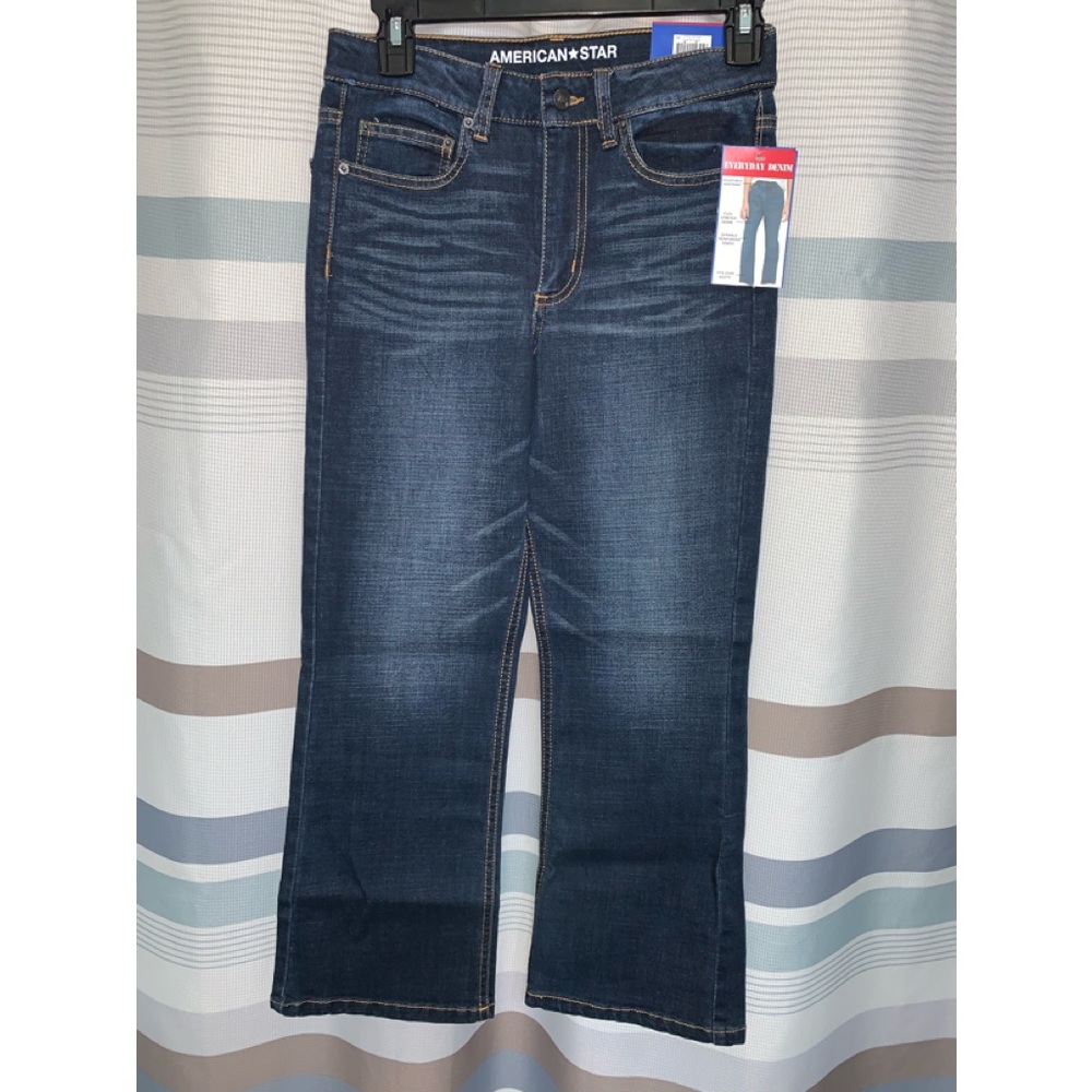 American Star Flex Stretch Bootcut Jeans with Adjustable Waist